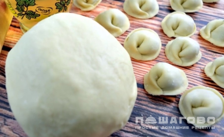 Тесто для пельменей на теплом молоке