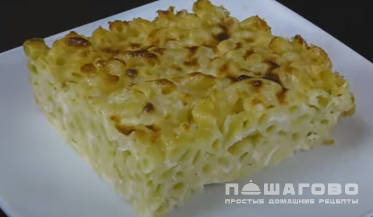 Макаронник или лапшевик с яйцом