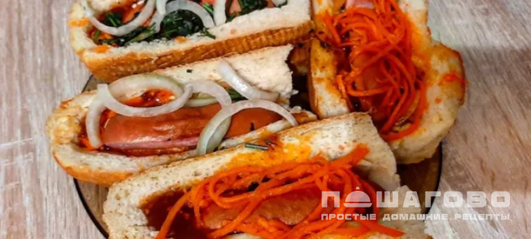Хот-дог из батона