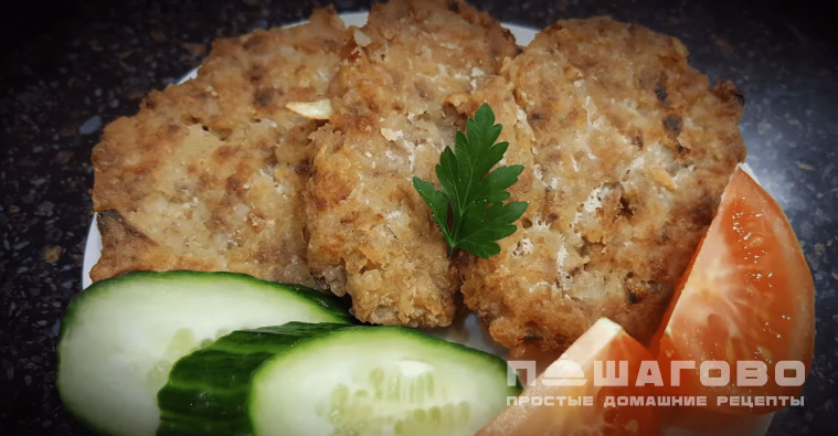 Котлеты из гречки без мяса