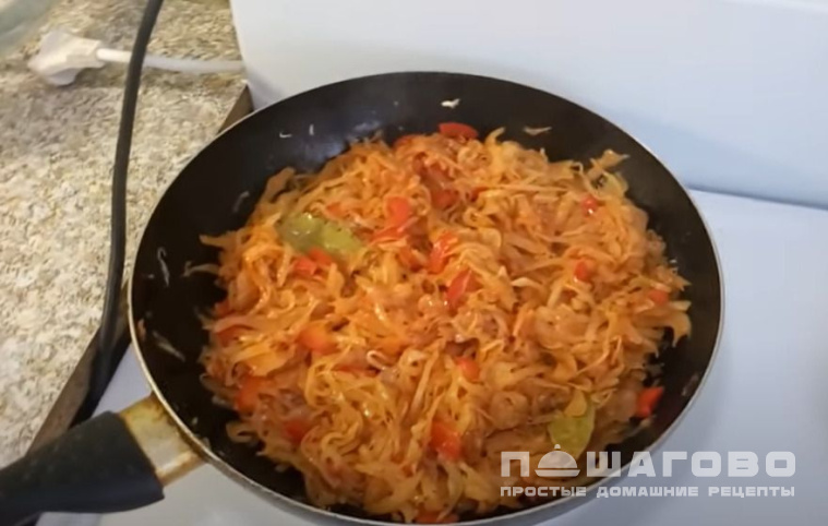 Постная солянка из капусты