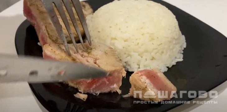 Стейки из тунца «по-маррокански»
