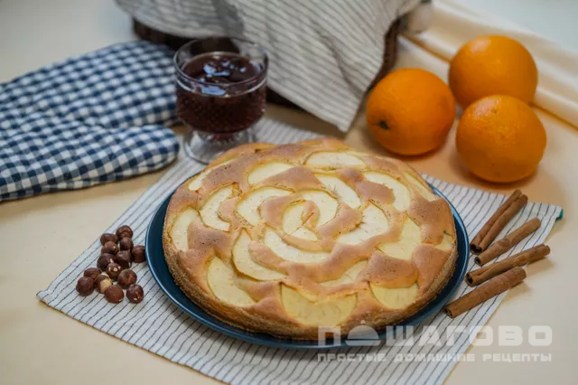 Воздушная шарлотка