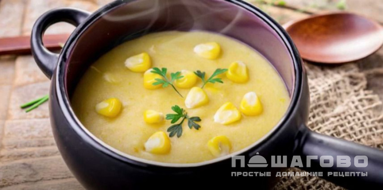 Японский кукурузный суп
