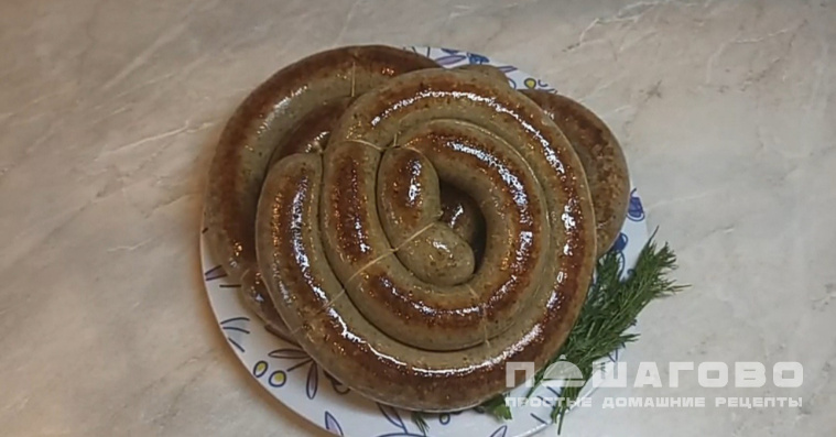 Печеночная колбаса
