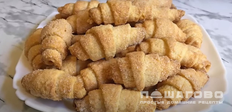 Сахарные рогалики