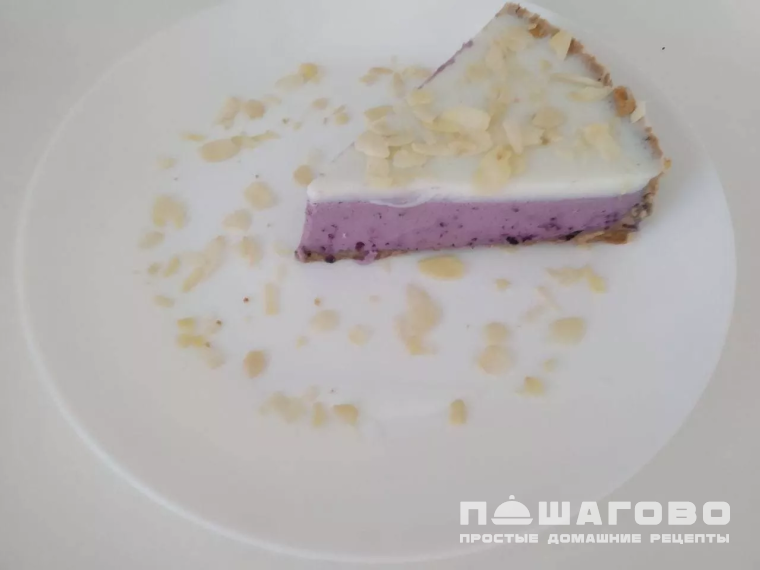 Черничный чизкейк
