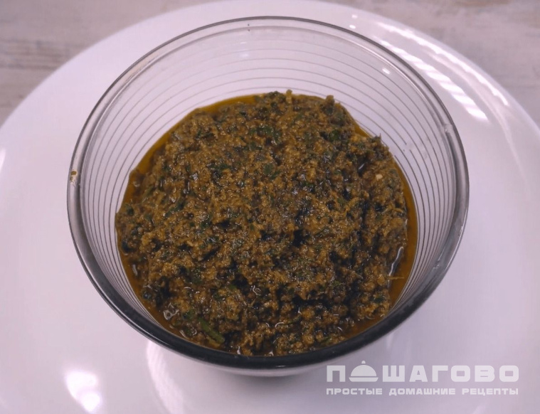 Красный соус Песто