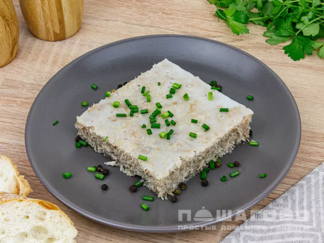 Простой домашний холодец из свинины