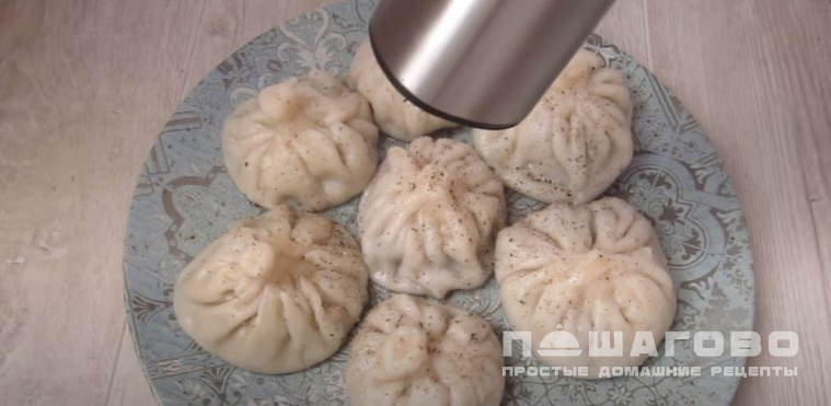 Хинкали со свининой