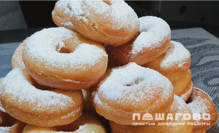 Дрожжевые пончики