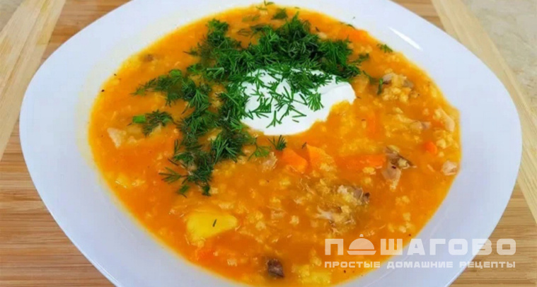 Суп из квашеной капусты с курицей