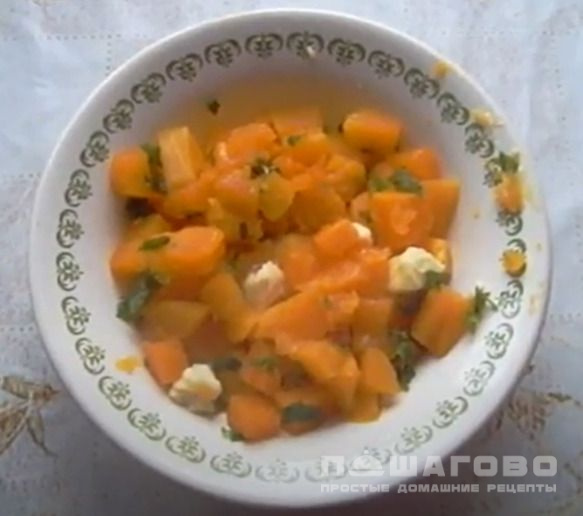 Тыква отварная