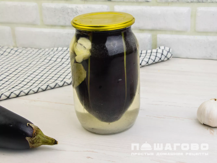 Соленые баклажаны на зиму