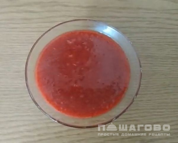 Остро-пряный клубничный соус к мясу