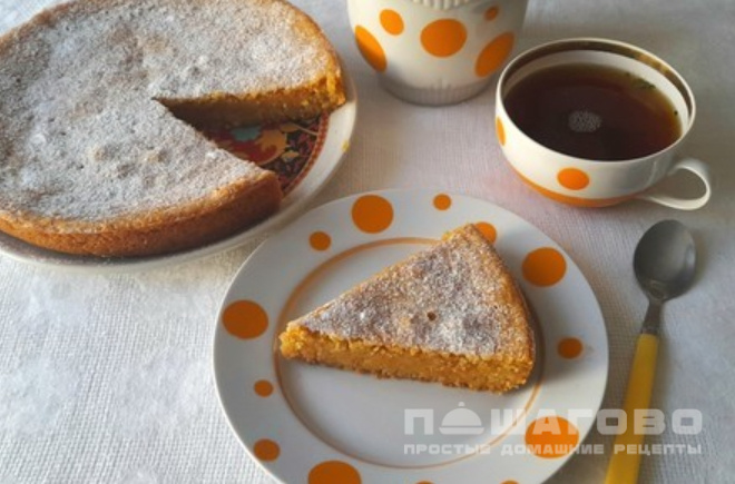 Манник с морковью постный