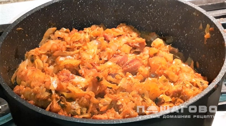 Солянка с капустой