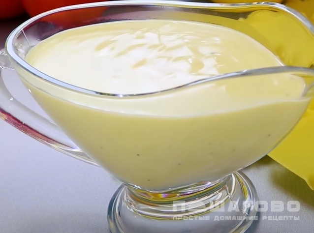 Простой соус Бешамель в домашних условиях