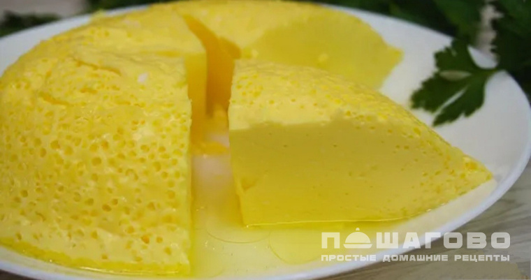 Яичный паровой омлет детский