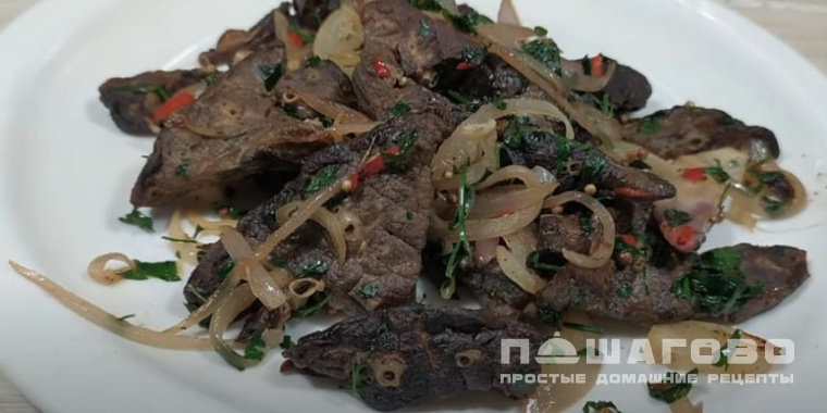 Свиное легкое маринованное