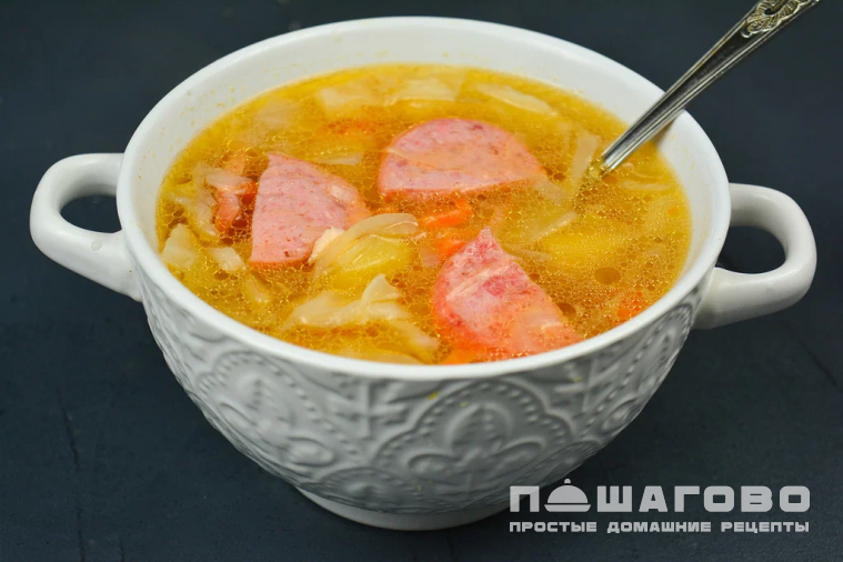 Польский суп из квашенной капусты