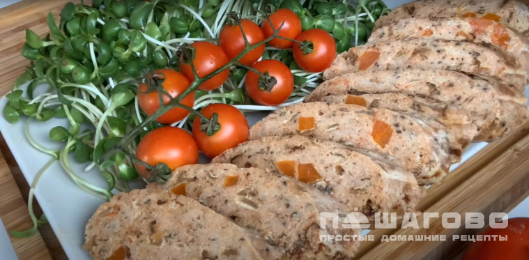 Рулет из рыбного фарша
