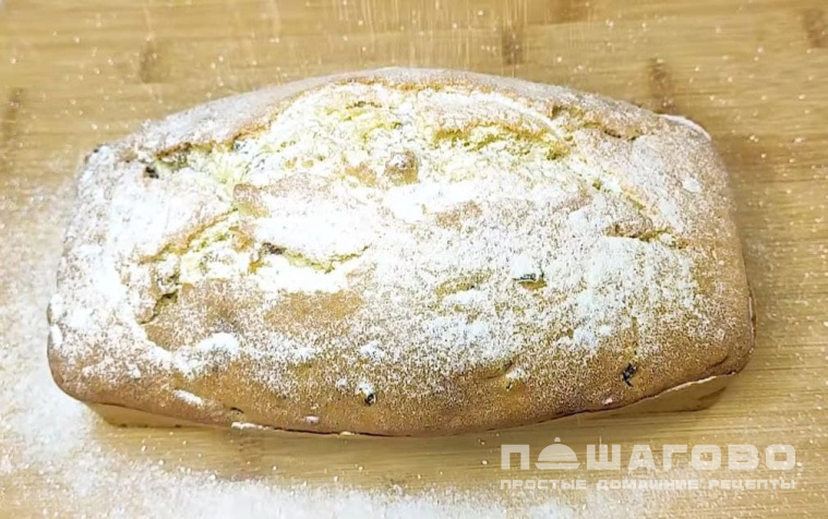 Кекс с изюмом на кефире