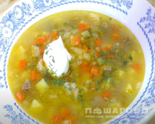 Рассольник по-ленинградски