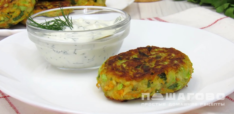Котлеты из кабачков