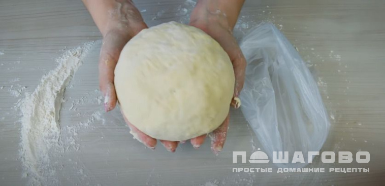 Бездрожжевое тесто для пиццы