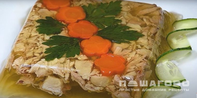 Куриный холодец
