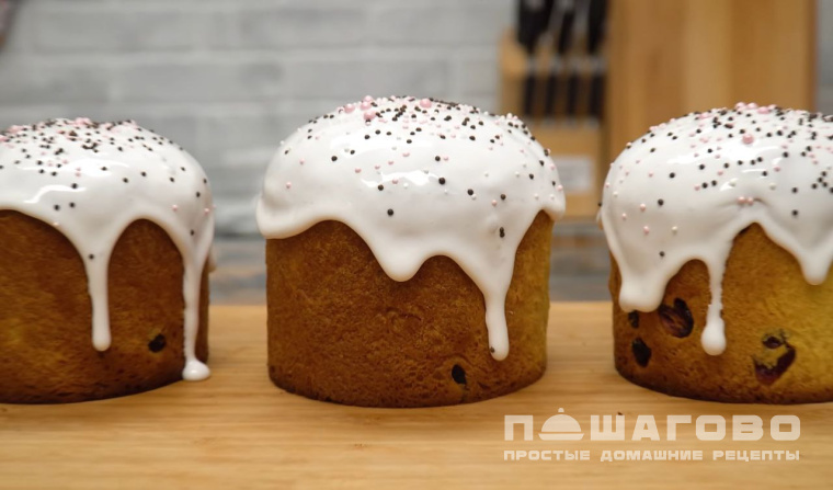 Глазурь для кулича