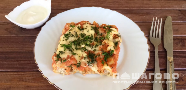Фаршированные каннеллони