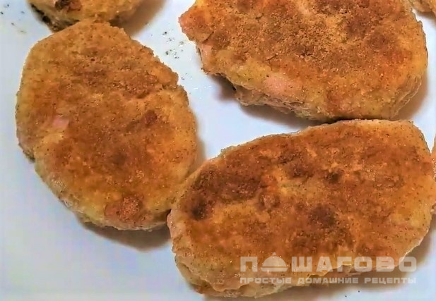 Котлеты из сосисок