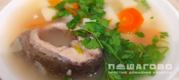 Уха из линя с картофелем