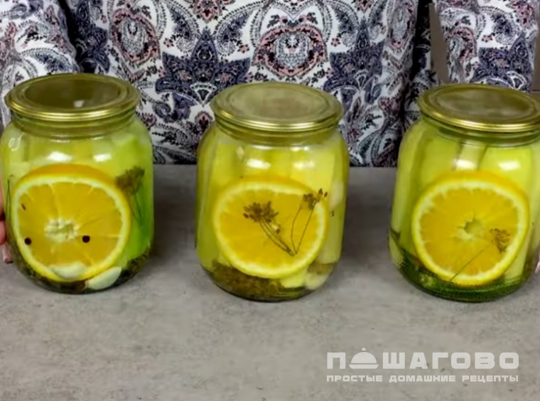 Маринованные кабачки на зиму