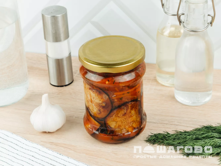Жареные баклажаны на зиму
