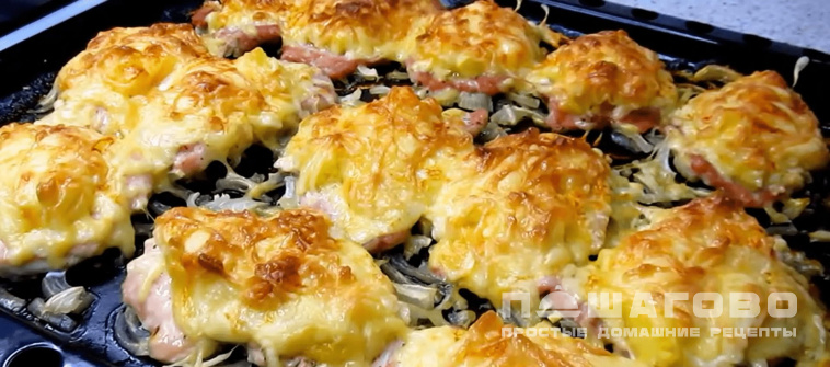 Мясо по-французски в духовке