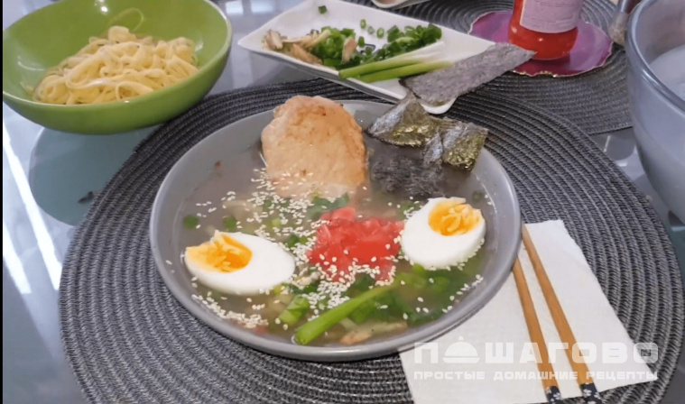 Рамэн со свининой
