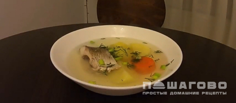 Уха из плотвы