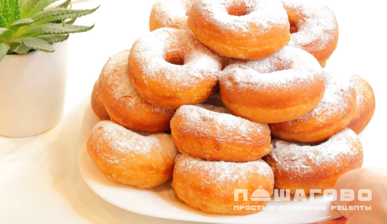 Молочные пончики