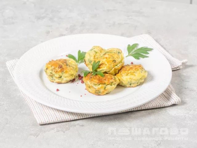 Диетические маффины из кабачков