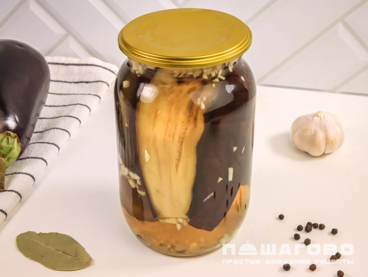 Квашеные баклажаны на зиму
