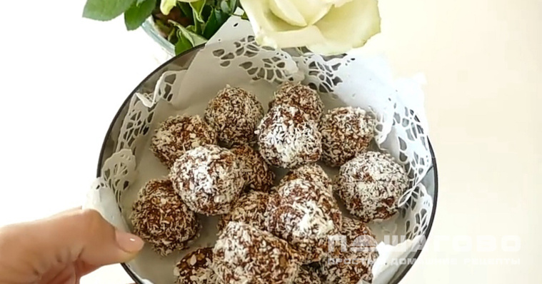 Шведский десерт без выпечки (Chokladbollar)