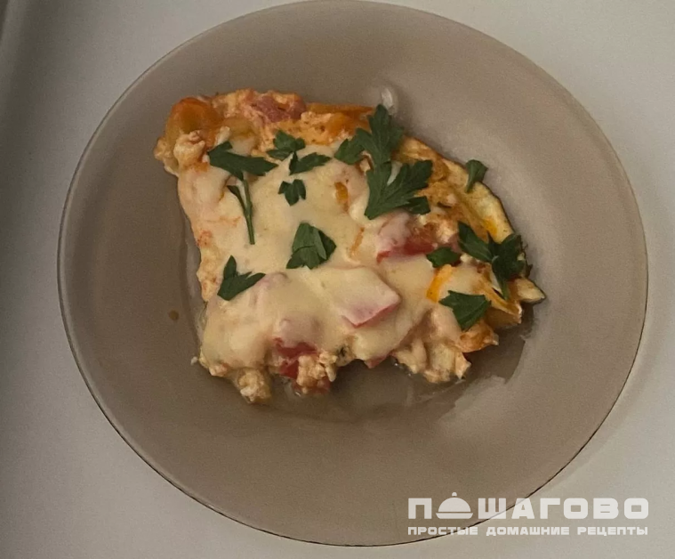 Овощной омлет
