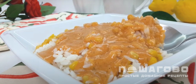 Подлива к рису