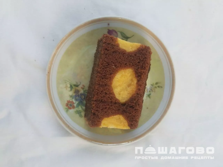 Пирог манник с творогом