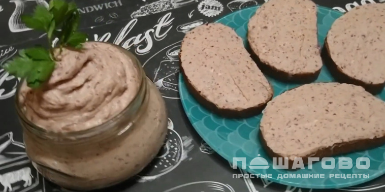 Паштет из красной фасоли