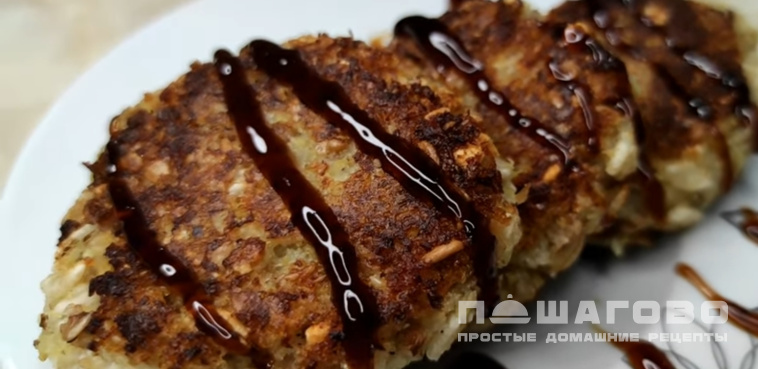 Геркулесовые котлеты
