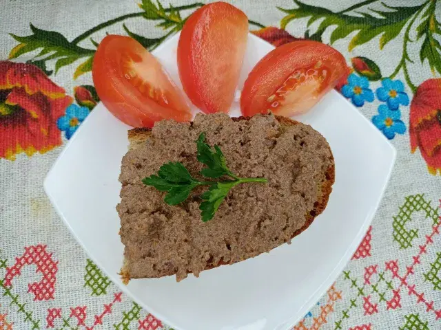Печеночный паштет — шаг 4